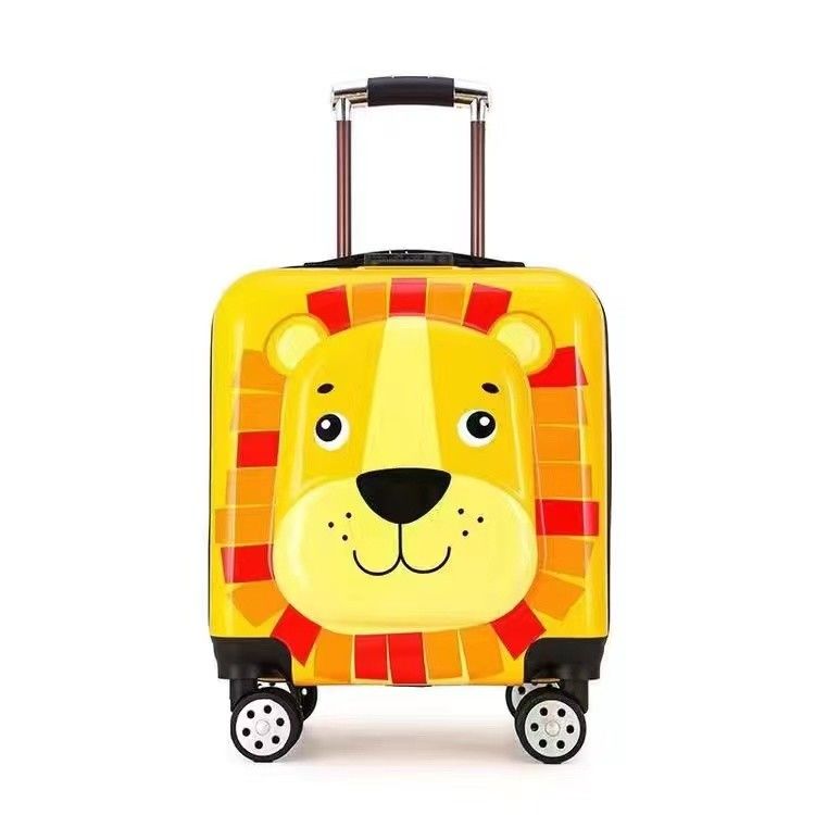 Warm verkaufte billige Abs Kinder Reisetasche Trolley 18 Zoll Cartoon Charakter Kindergepäck