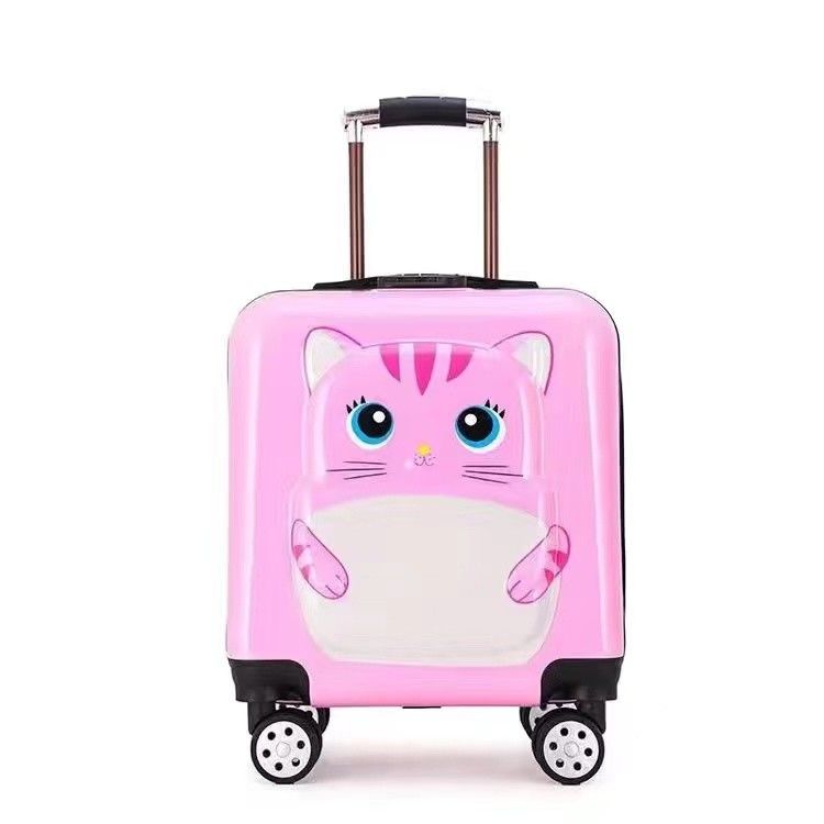 Warm verkaufte billige Abs Kinder Reisetasche Trolley 18 Zoll Cartoon Charakter Kindergepäck