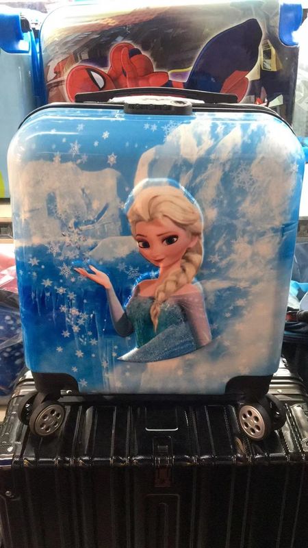 18 Zoll gefrorene Prinzessin Kinder Zeichentrickfilm Gepäck Witzige Wanderlust Verzaubern für phantasievolle Reisen