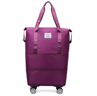 Großflächige Handtasche Universal-Rad-Multifunktions-Reisetasche Mehrschicht-Erweiterung Geschäftsreisen Duffel-Tasche