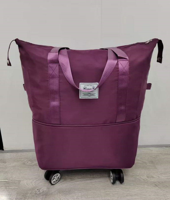 Klapptasche mit Rädern Wasserdichte Schulter Outdoor-Taschen Reisetaschen Duffel Klapptasche