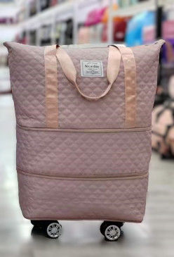 Carry-On Universal Wheel Multifunktionales Multi-Layer Expansion Business Grid Muster Reise-Tasche