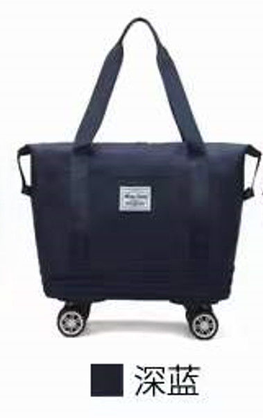 Sport-Gymnastik-Tasche auf Rädern Wasserdicht Oxford Reise Fitness Duffel-Tasche Erweiterbare Yoga-Tasche