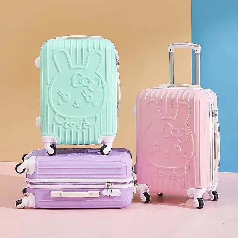 Neue Liebe Zeichentrickfilm Süße Katze Mutter Trolley Koffer Universalgepäck Satz Rad Koffer 20 Zoll Boarding Case AP875