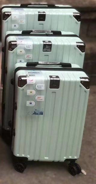 Neues Design 20 Zoll Business Boarding Case ABS Aluminiumrahmen Koffer PC Reisegepäck mit verstecktem Haken