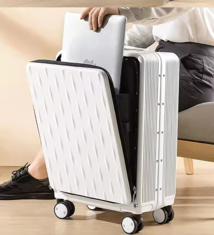 Wasserdichtes PC Gepäckstück Selbstfahrer Reise Boarding Koffer 16/18/20/24 Zoll Reisetaschen