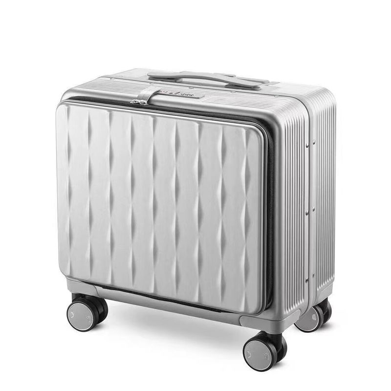 Kleines Aluminiumgehäuse Aluminiumgepäck Reisetasche Fabrik Reisetaschen Gepäckwagen-Set Koffer