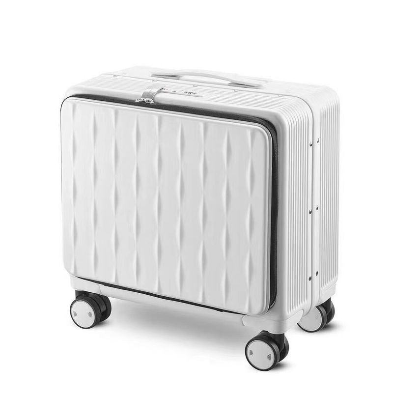 Kleines Aluminiumgehäuse Aluminiumgepäck Reisetasche Fabrik Reisetaschen Gepäckwagen-Set Koffer
