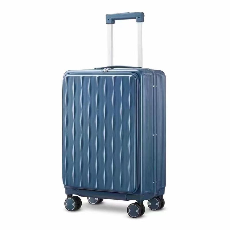 Neue Vorderöffnung Multifunktionsgepäck Männer Passwort Koffer Frauen Universal Rad Trolley Fall