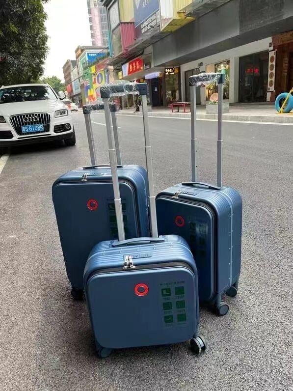 Aluminiumrahmen Geschäftsreise Koffer Reisetaschen Geschäftswagen Tasche Gepäck eingebaut TSA-Sperre