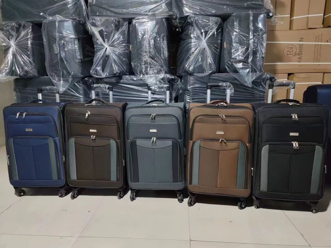 Anzüge Reisetaschen 4 Räder Stoffgepäck Set Rollkoffer für Männer Frauen Familie für Reisen