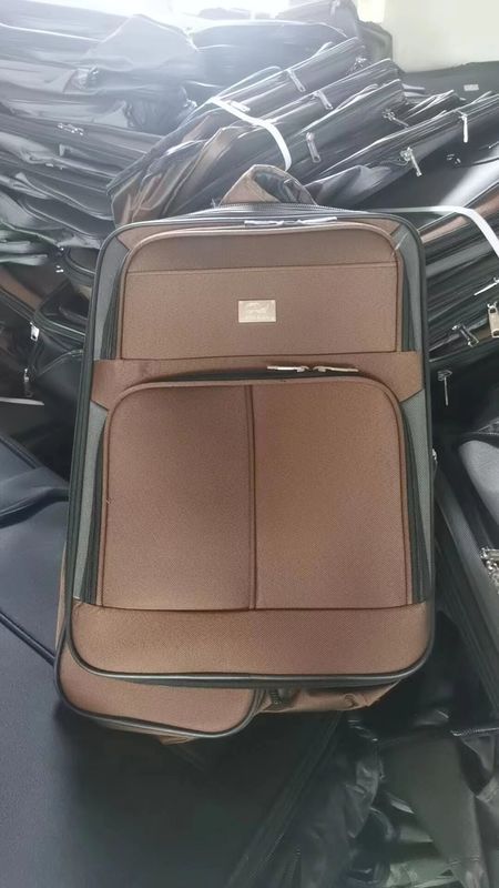Reißverschluss Leichtgewicht Stoff 20 24 28 Zoll Spinner Einradkoffer Trolleybus Reisetaschen Sets
