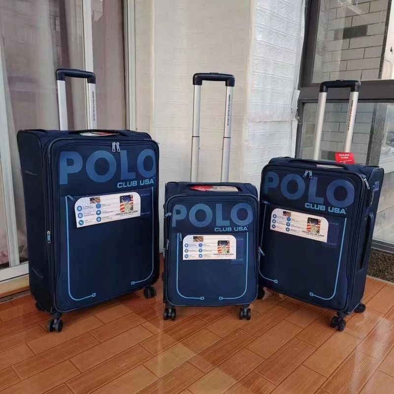 Oxford Stoff 4 Spinner Caster Trolley Gepäckkabine Reisetasche Mitgepäckstüte