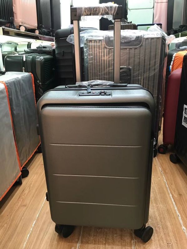 Gepäckkoffer Stück-Set Tragen auf ABS + PC Spinner Trolley mit Tasche Tragen auf Gepäck für Geschäftsreisen