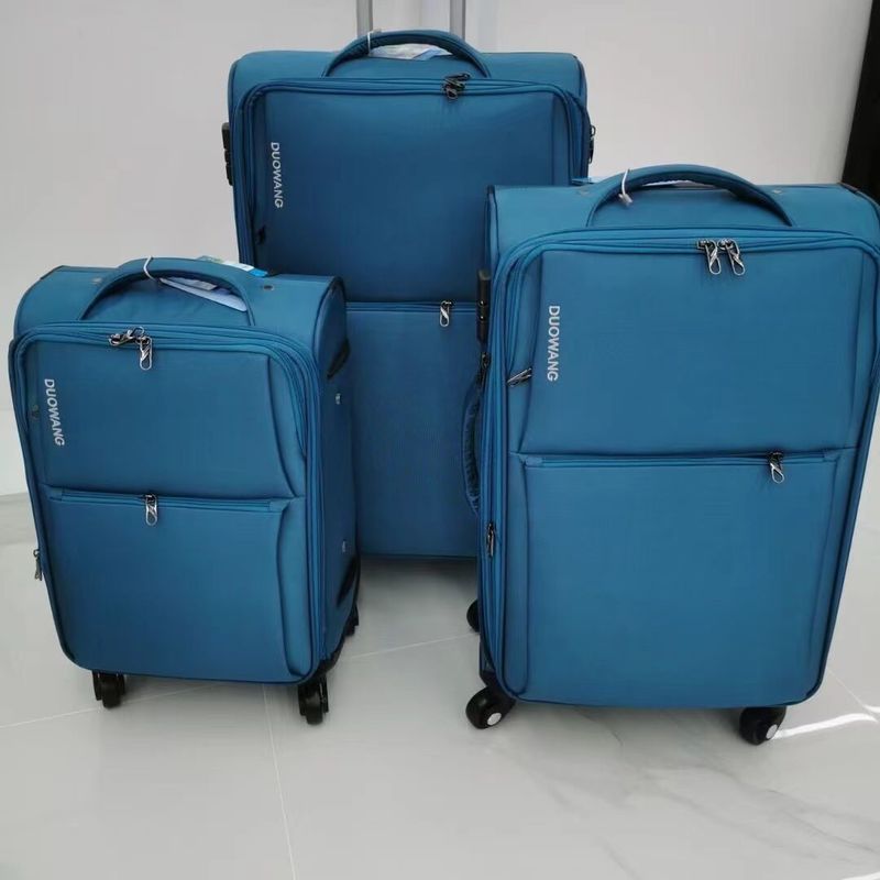 Stoff-Trägerkoffer, Weichkoffer, Reißverschluss, Leinwandkoffer, Passwortbox für Frauen, Reisetasche mit großer Kapazität