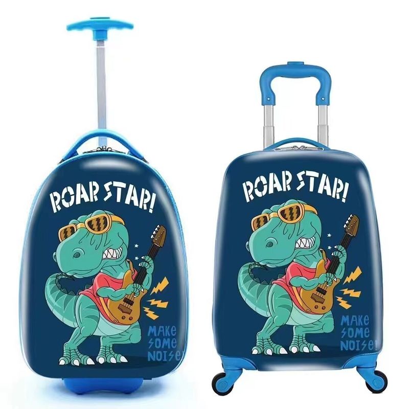 Custom Kindergepäck Leichtwagenkoffer für Grundschüler Universalrad Cartoon Koffer