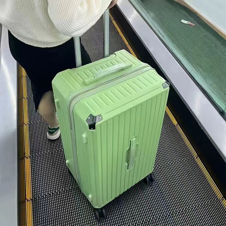 Multifunktionale Unisex-Reisetasche mit einfachen Drehrädern Passwortverschluss Trolley-Für geschäftige Zeitpläne