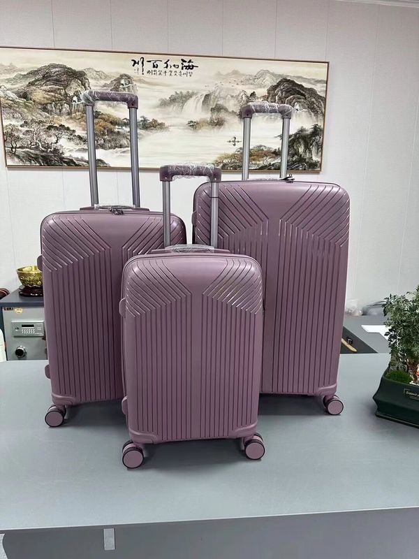 Double Spinner Räder leicht zu ziehen Koffer Gepäck Großhandel Custom Logo Mittelgroße Reißverschluss Trolley Tasche Unisex