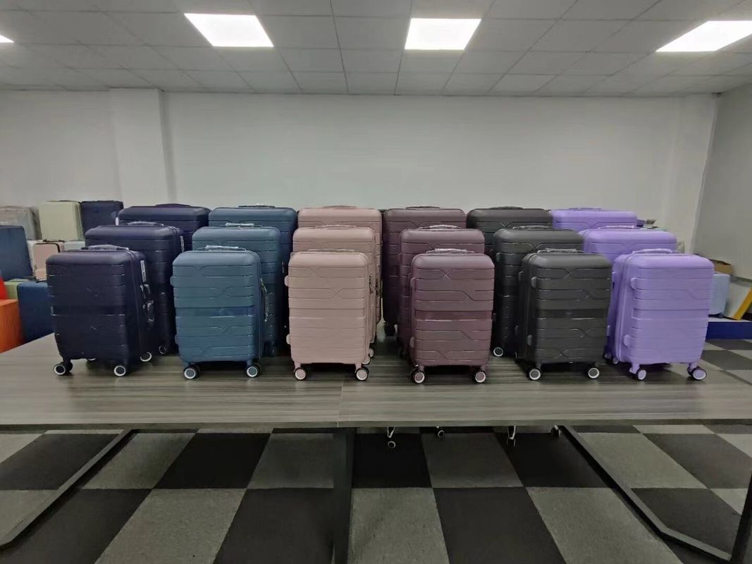 PP Trolley-Reisetaschen Koffer Einzigartiges Gepäck für Männer und Frauen Kinder Familienreisetaschen Trolley-Gepäck-Set