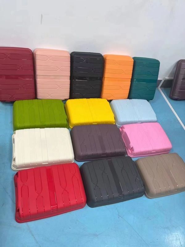 Hochwertige Fabrik-Hard Case PP Gepäckstücke Reisetasche Spinner Räder Unisex Reisetaschen tragen auf Gepäck