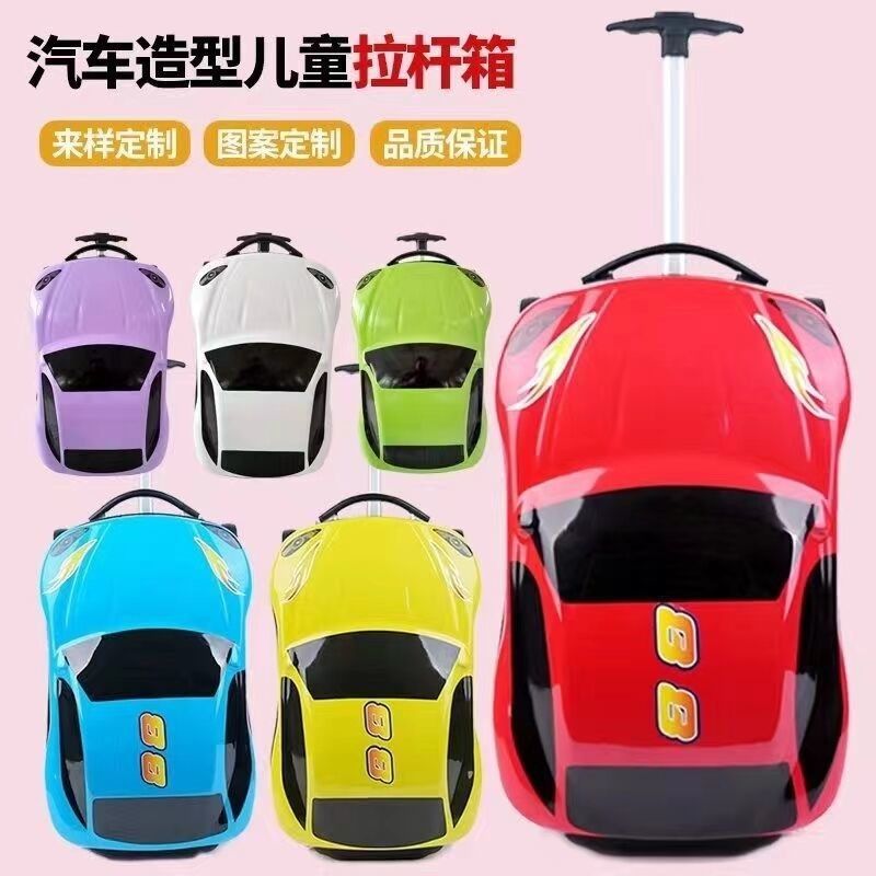 Koffer Kinder 3D-Scooter Gepäck Kinder Reisewagen-Tasche Gepäck Koffer Rollwagen für Kinder