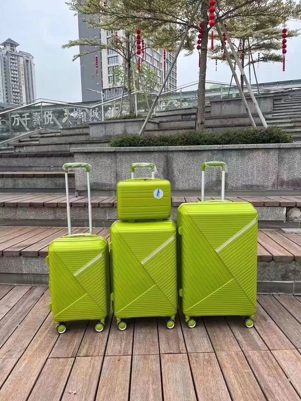 PP-Reisetaschen Gepäck Dauerbare Trolleybügel Gepäckstücke Leichtgewichtskoffer PP-Gepäck