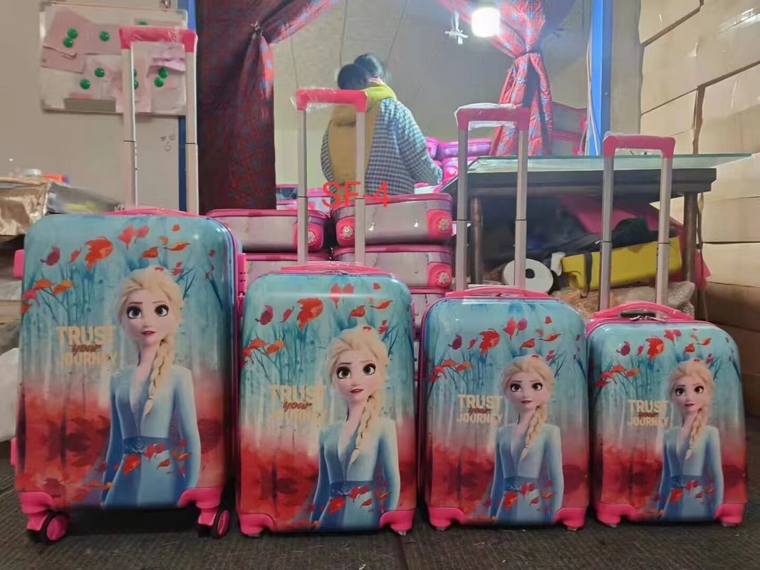 16/18/20/22 Zoll wasserdicht Kinder Druck Reisegepäck PC Kinder Trolley Tasche mit Rädern für die Schule