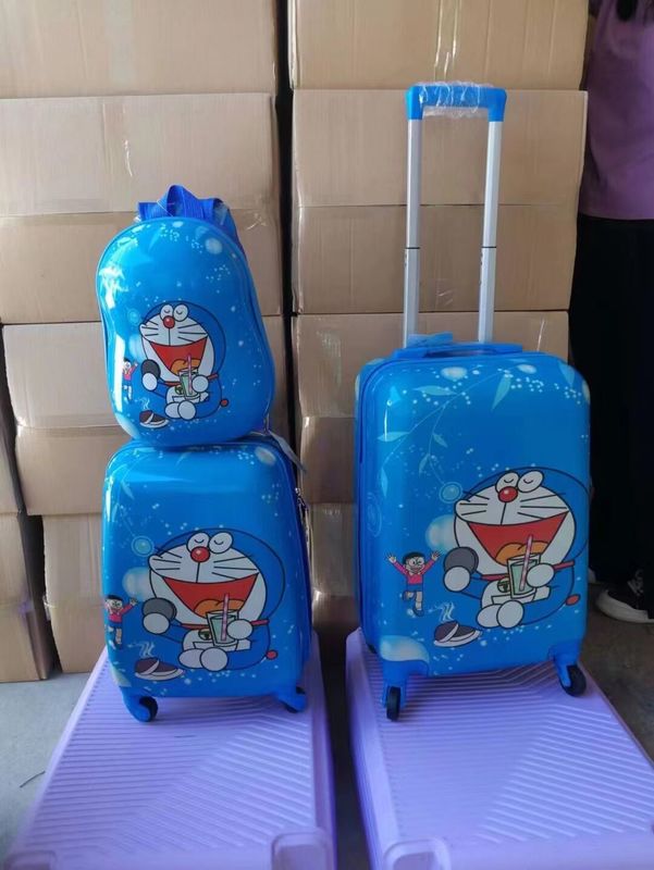 Großhandel 12 16 20-Zoll Universal Travel Trolley Set Tier Cartoon Harter Koffer für Kinder Jungen und Mädchen Für Carry-Ons