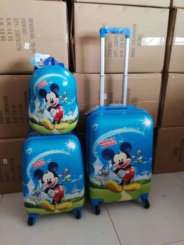 Fabrik Niedrigpreis Kinder Rollende Kinder Koffer Kabinen Tasche Tragbare Koffer Kinder Gepäck