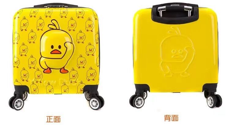 Neues Anpassungsmuster Modisches Zeichentrickstück Koffer Kinder Gepäck und Reisetaschen Kinder Reisewagen Gepäckstücke