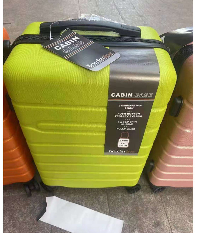 Luxuszubehör ABS Material Mode Trolley Case Universal Rad Aluminium Trolley Koffer Unisex Passwort Gepäck