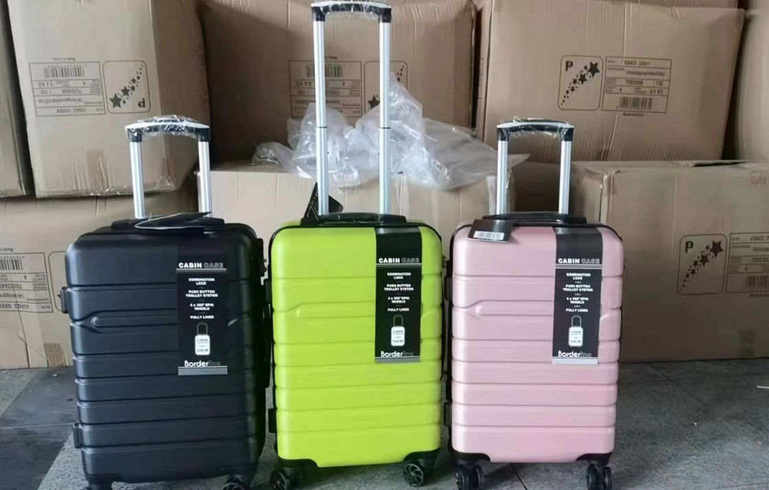 Luxuszubehör ABS Material Mode Trolley Case Universal Rad Aluminium Trolley Koffer Unisex Passwort Gepäck