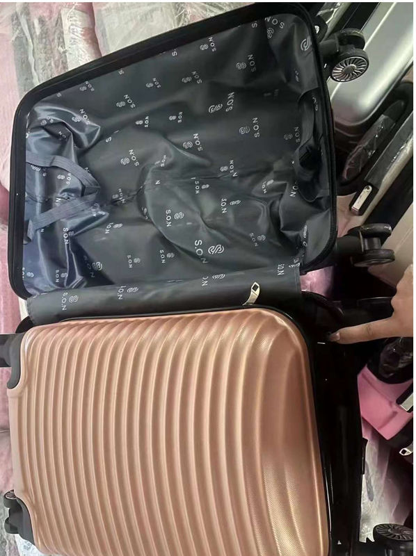 Trolley-Tasche 16/20 Zoll Spinner Hard Luggage Set Oberflächentextur ABS Neues für Reisen