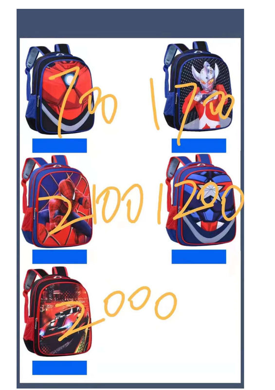 AL Kuromi 3 in 1 Schultaschen Set mit Mittagessen Box Bleistiftkoffer Mädchen Mein Melodie Rucksack Kinder Dinosaurier Schultaschen