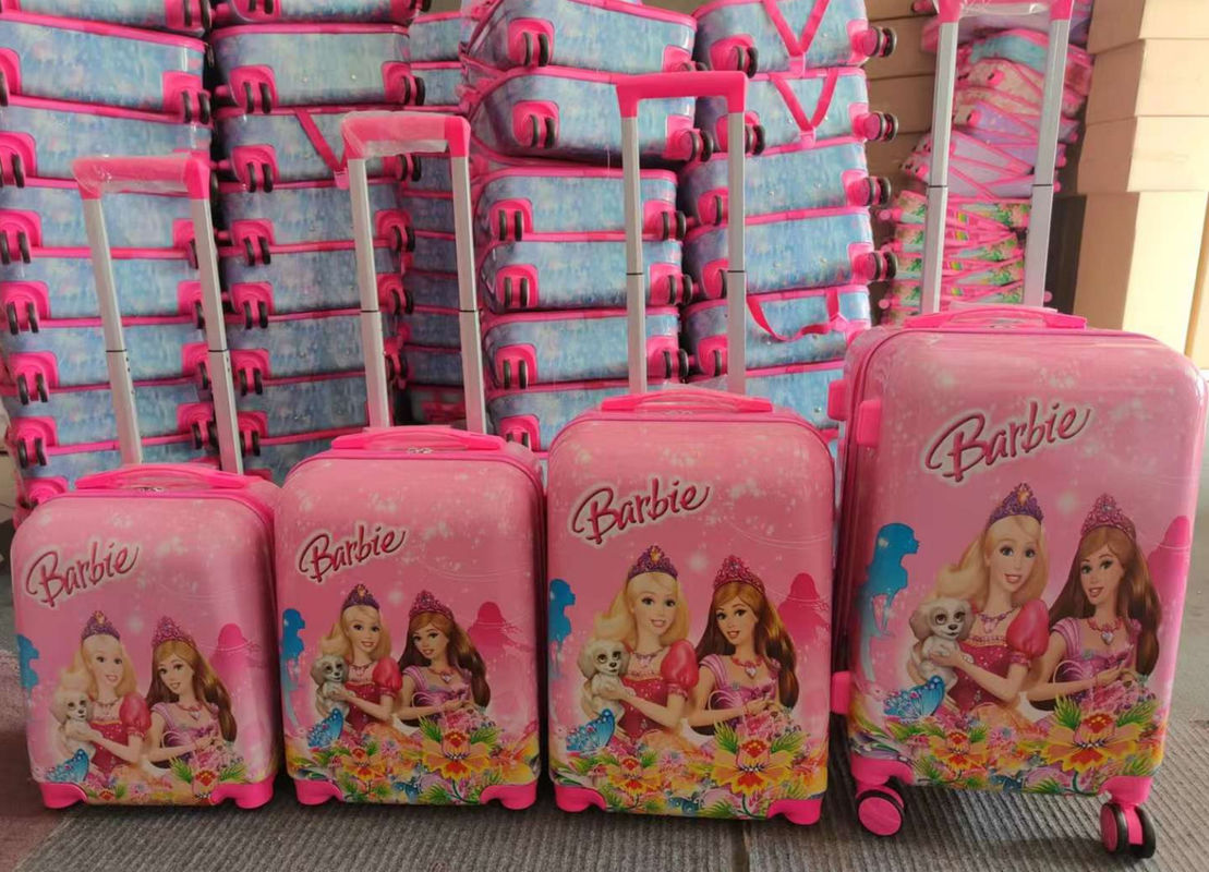 16 18 20 22 Zoll doppelseitiges Zeichentrickgepäck, Universal-Rad-Boarding-Reisetasche, Kinderwagenkoffer