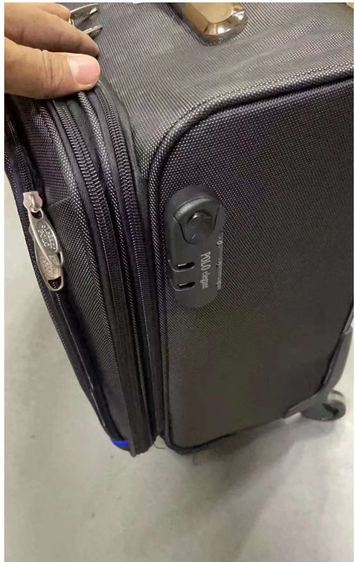 Spinner-Kofferwagen Reisetasche Mehrfachkabine Boarding-Tasche Unisex TSA Kombination Schloss Aluminium-Trolley
