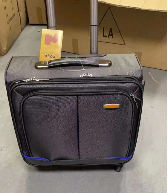 Freizeitgestaltung Leichtgewicht Weiches Doppel 4 Räder Spinner Aluminium Trolley Tragen auf Reisetasche Gepäck Trolley