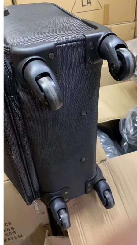 Freizeitgestaltung Leichtgewicht Weiches Doppel 4 Räder Spinner Aluminium Trolley Tragen auf Reisetasche Gepäck Trolley