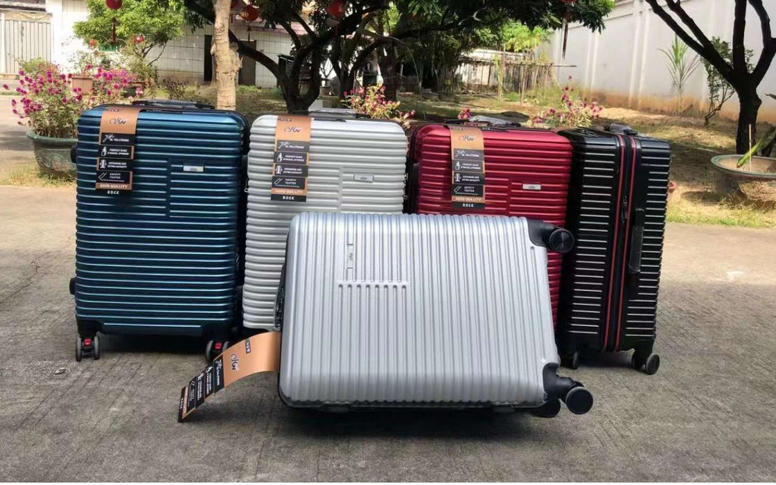 Hochwertige Werbung Männer Reisen Sicheres Dauerhaftes Geschäftsgepäck Trolley Case Kosteneffizientes ABS Gepäckset