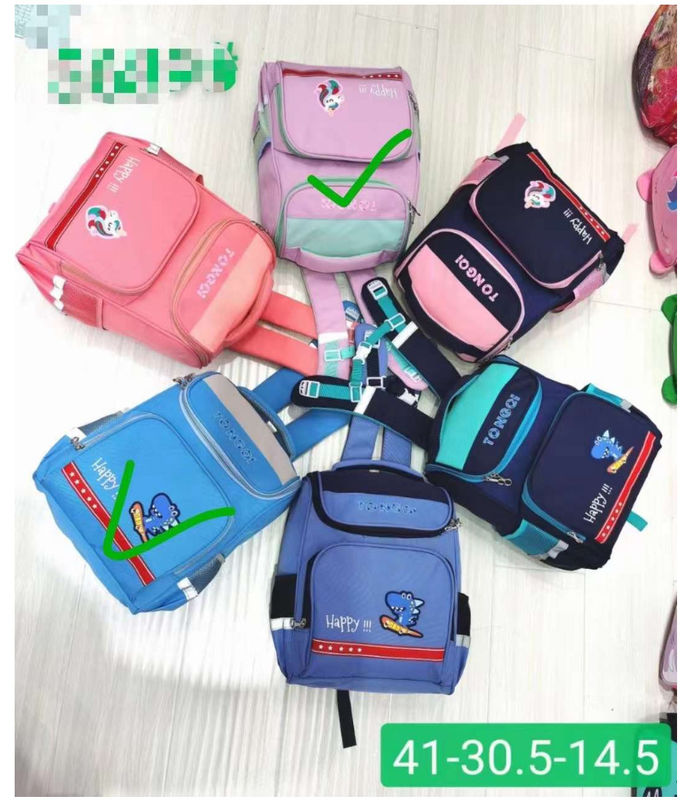 Großhandel Hotselling Großkapazität Kinder Rucksack Schultaschen für Mädchen auf Lager