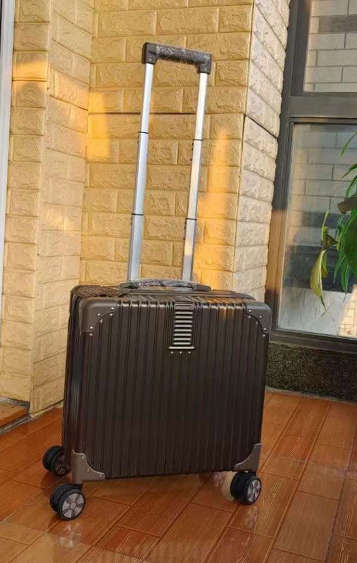 Neuer Designer Gepäck Gute Qualität Kratzfest Trolley Koffer Business Computer Gepäck Aluminiumrahmen Koffer