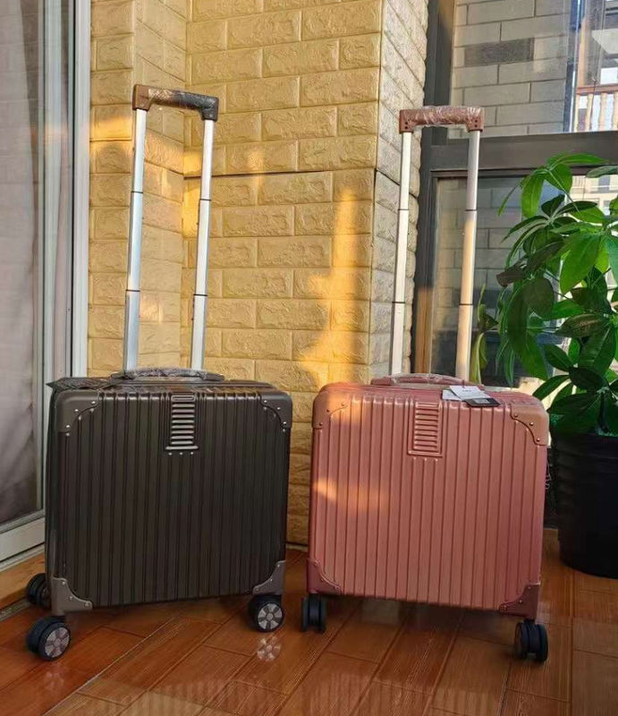 Gutem Qualitäts Trolley-Koffer für Geschäftsrechner Gepäck 18 Zoll Vierräder leise Aluminium-Rahmen Koffer