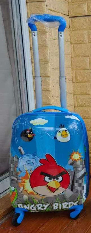 Neue Ankunft 16 Zoll ABS Reisegepäck Cartoon Koffer für Kinder Universal Rad Trolley Fall mit verschiedenen Mustern Kind