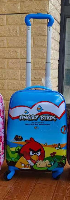 16-Zoll-Doppelseitiges Zeichentrickgepäck, Universal-Rad-Boarding-Reisetasche, Kinderwagenkoffer
