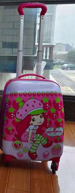 Individuell 18 Zoll Cartoon Universal Wheel Trolley Fall für Kinder Gepäck, modische Kinder Reisetasche