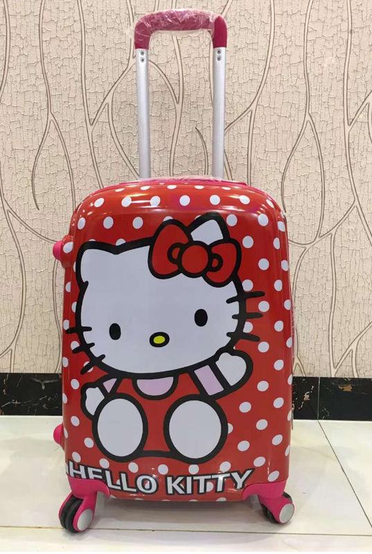 Kindergepäck für Kinder, Rollgepäck für Kinder, Reisetasche, Kindergepäck für Kinder, Karikaturtiere
