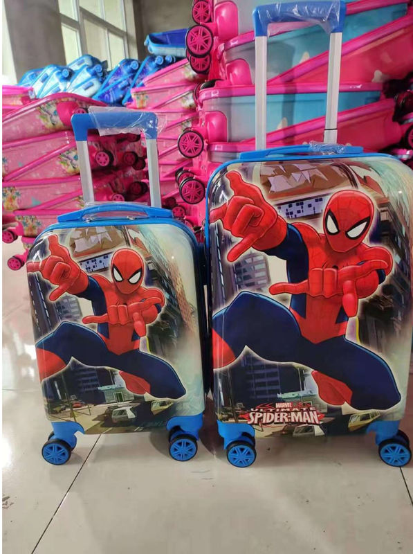 16 20 Zoll Koffer Kinder Custom Anime Muster Druckdesign Abs + PC Gepäck Set Reisen Reisewagen Taschen