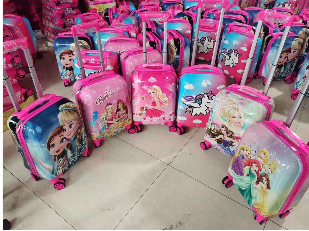 16 20 Zoll Koffer Kinder Custom Anime Muster Druckdesign Abs + PC Gepäck Set Reisen Reisewagen Taschen