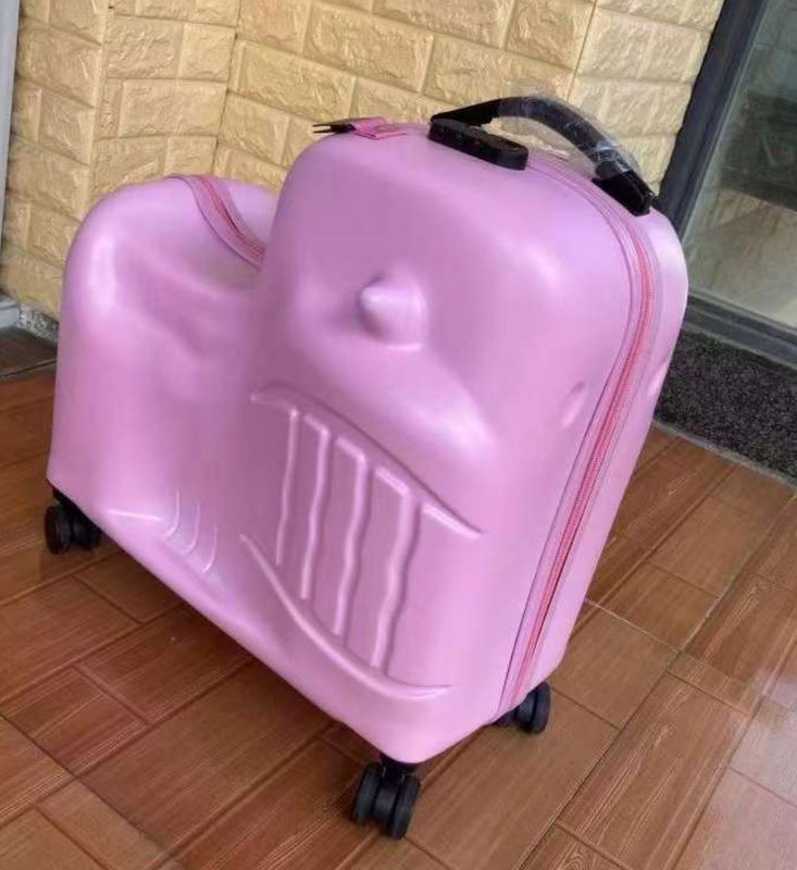 Kinder-Sitzwagenbox Fahrradkoffer Zeichentrickfilmgepäck 24 Zoll ein fahrbares Babywagen Kinder rollendes Kleinkind