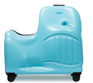 Mambobaby Reisender Hartkoffer Kinder Reisetasche mit entzückender Farbe und süßem Design Großer Container Kinder Reiten